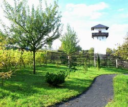 Limesturm mit römischem Garten
